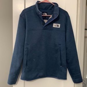 The North Face fleece lined mens pull over